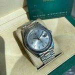 ROLEX Day-date 904L Steel 8205 Movement 41MM Grey Watch
